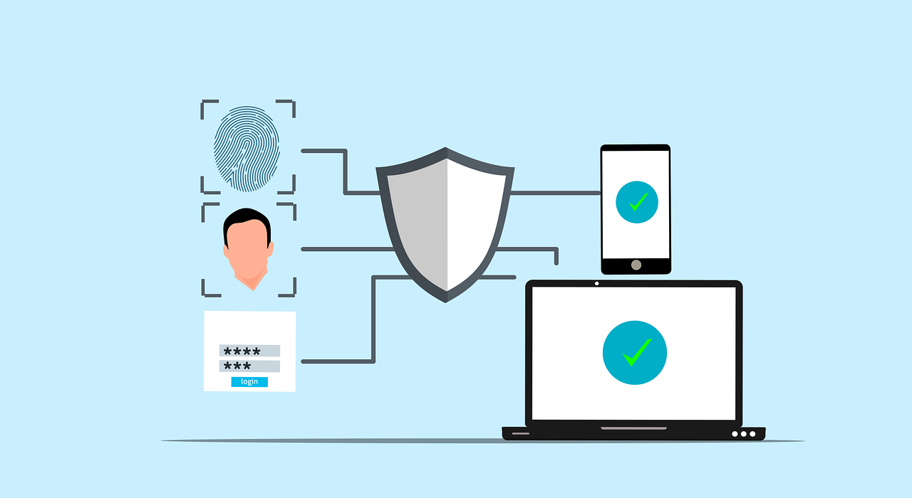 Free cybersecurity security authentication vector