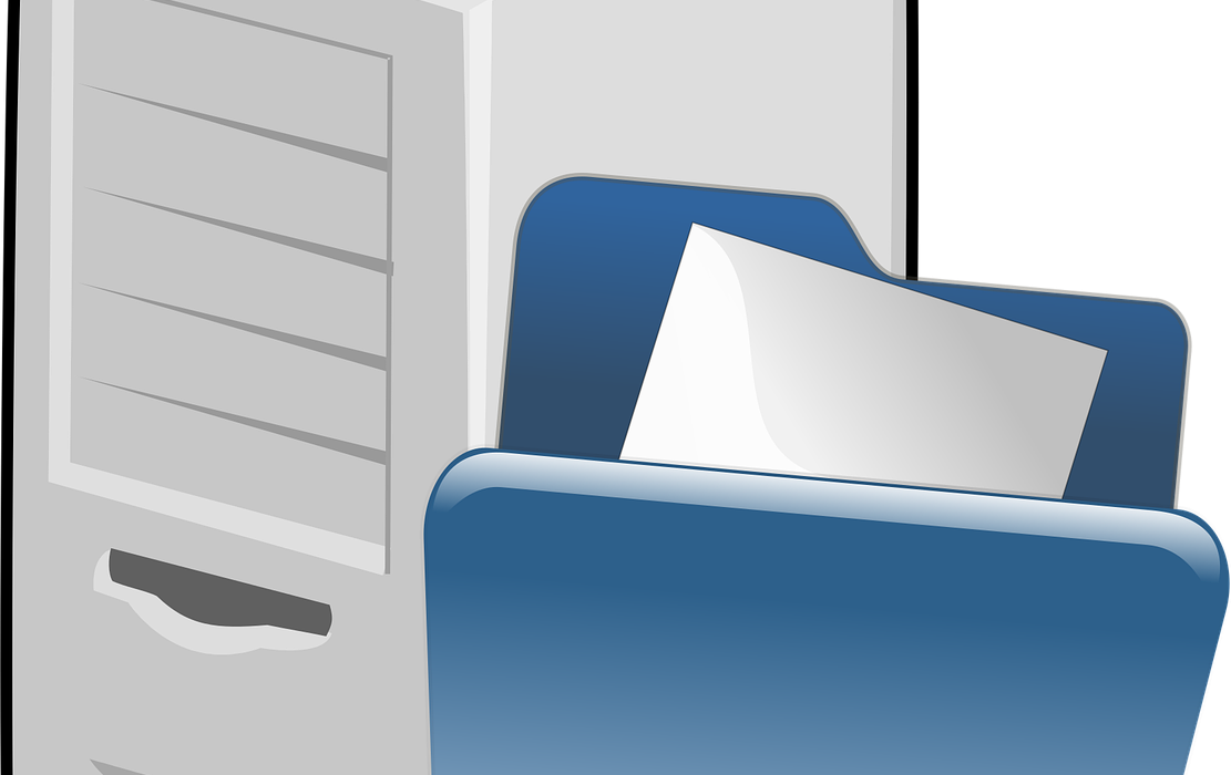 Free computer file network vector