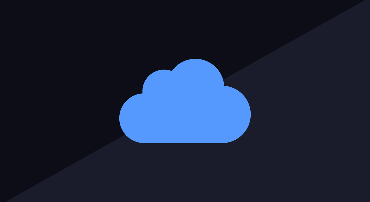 Free cloud cloud computing connection vector